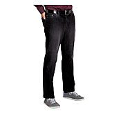 Aubi | 5-Pocket Jeans T400 | Mit kurzer Leibhhe (Tiefbund) | Farbe black