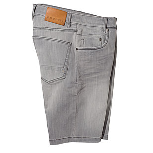   bugatti | Five-pocket Jeans-Bermuda Reine Baumwolle | Grau