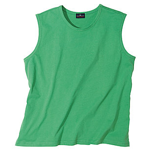 Achsel Shirt Baumwolle | Farbe grn