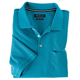 Casa Moda | Polohemd Premium Cotton | Farbe trkis