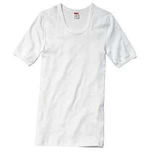 Conta | Hemd mit 1/4-Arm | Herrenwsche | Reine Baumwolle | Wei