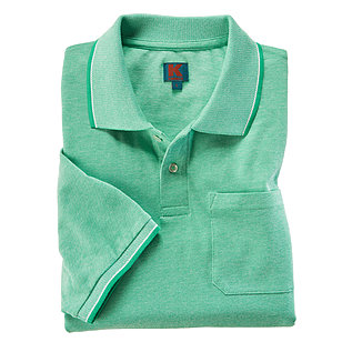 Kimmich | Polo Shirt | Elastische Baumwolle | Pflegeleicht | Grn