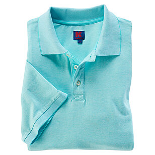 Kimmich | Polo Shirt | Elastische Baumwolle | Pflegeleicht | Trkis