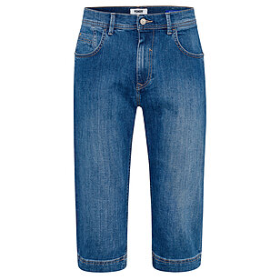 Pioneer | Jeans-Bermuda | 5-Pocket-Form in 3/4-Lnge | Jeansblau