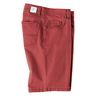   Pionier | Baumwoll 5-Pocket Bermuda | Mit kurzer Leibhhe | Farbe Rot