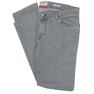 Pionier sportive | Jeans Five-Pocket | Kurze Leibhhe | Modell Thomas | Grau