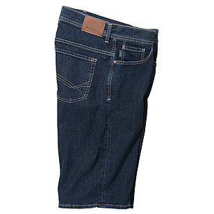   Pionier | Sportliche Jeans Bermuda mit kurzer Leibhhe | Farbe darkblue