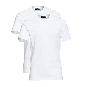 Casa Moda | T Shirt Doppelpack Rundhals | Farbe wei