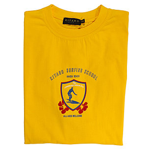 T-Shirt zum Schnppchenpreis | Baumwolle | Gelb