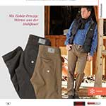 Legere Five-Pocket Hose mit Thermolite