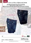 Winter-Highstretch Denim Tiefbund