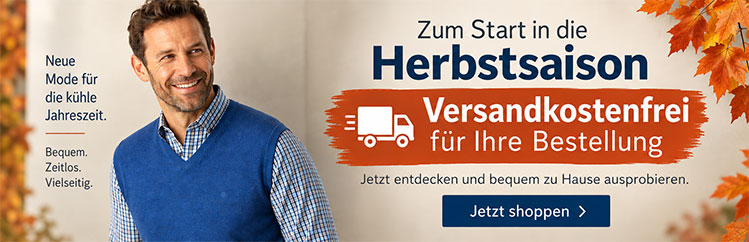 Zeitlose Herrenmode mit Preisvorteil