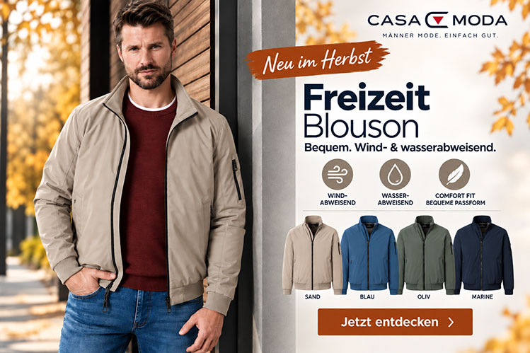 Zeitlose Herrenmode mit Preisvorteil
