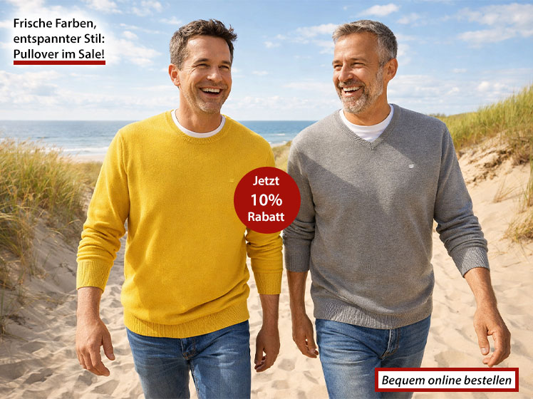 Zeitlose Herrenmode mit Preisvorteil