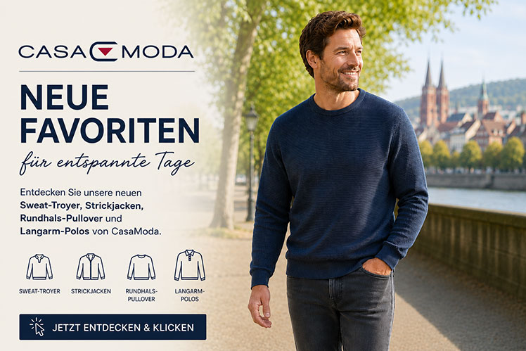 Zeitlose Herrenmode mit Preisvorteil