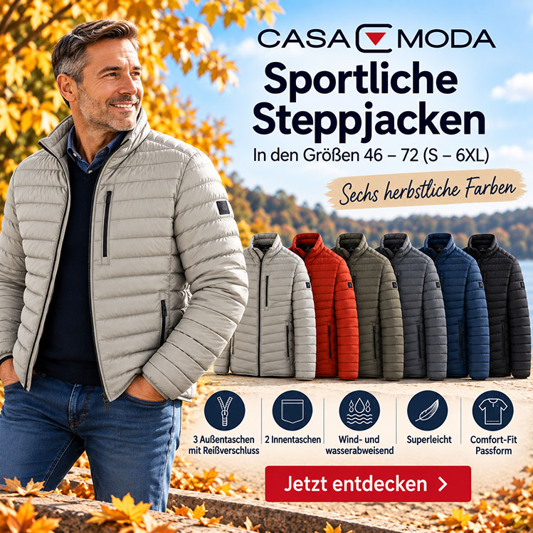 Zeitlose Herrenmode mit Preisvorteil
