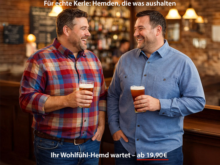 Wintermode, die sitzt. Flanellhemden im Angebot! Die Flanellhemden lassen sich vielseitig kombinieren und behalten auch nach h�ufigem Waschen ihre Form.