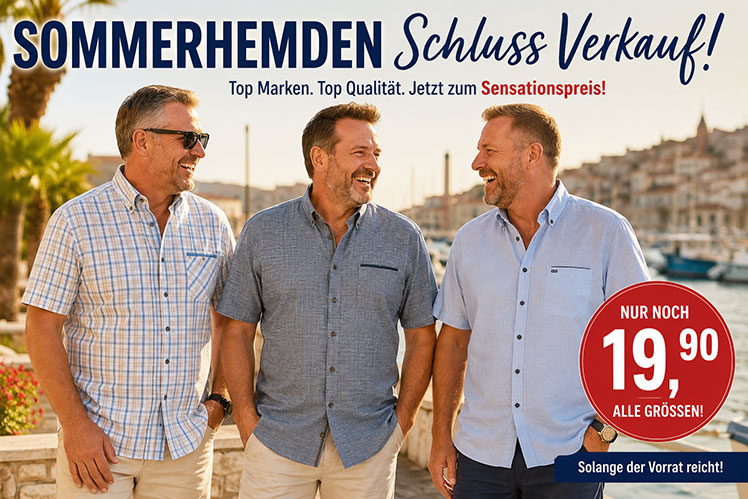 Zeitlose Herrenmode mit Preisvorteil