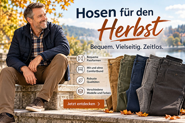 Zeitlose Herrenmode mit Preisvorteil