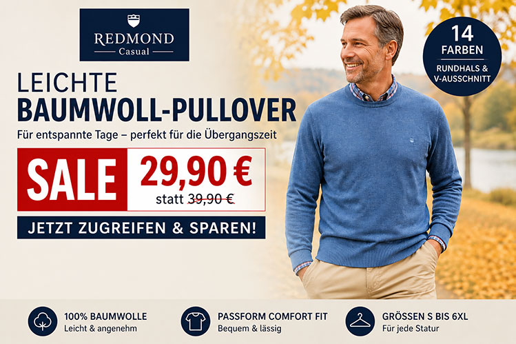 Zeitlose Herrenmode mit Preisvorteil
