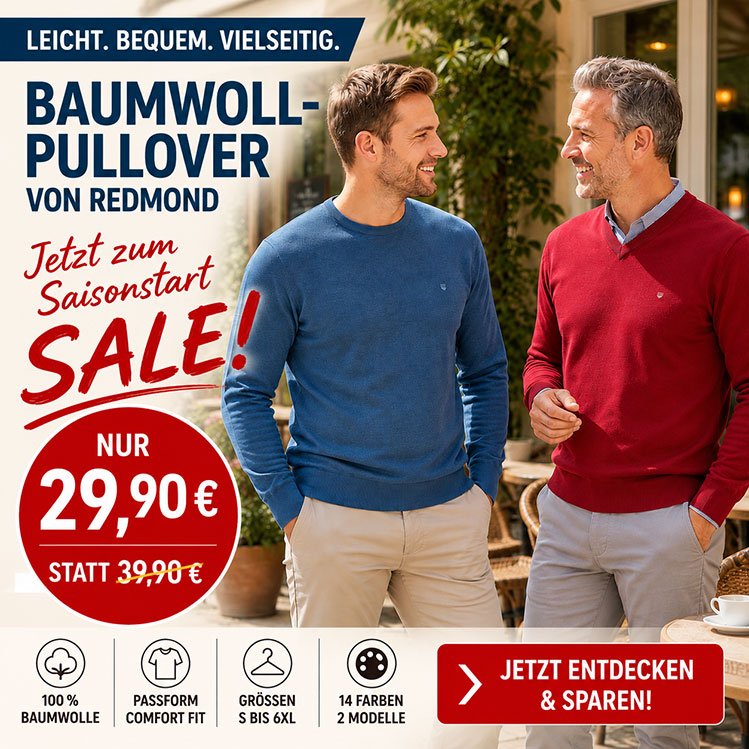 Zeitlose Herrenmode mit Preisvorteil