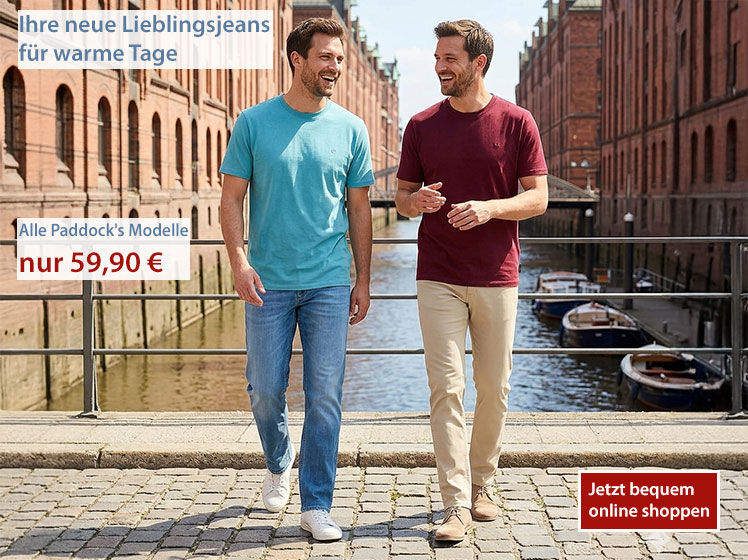 Zeitlose Herrenmode mit Preisvorteil
