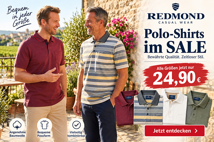 Zeitlose Herrenmode mit Preisvorteil