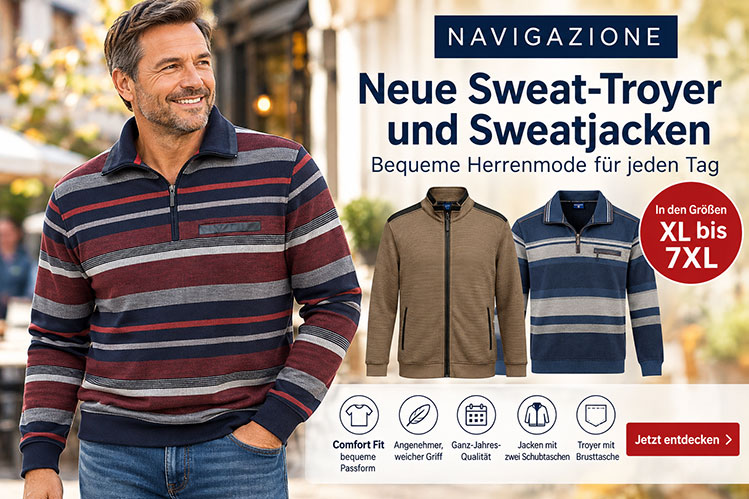 Zeitlose Herrenmode mit Preisvorteil