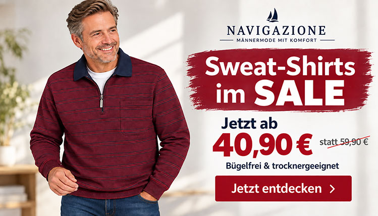 Zeitlose Herrenmode mit Preisvorteil