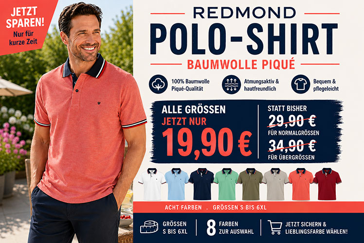 Zeitlose Herrenmode mit Preisvorteil