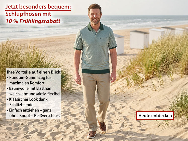 Zeitlose Herrenmode mit Preisvorteil