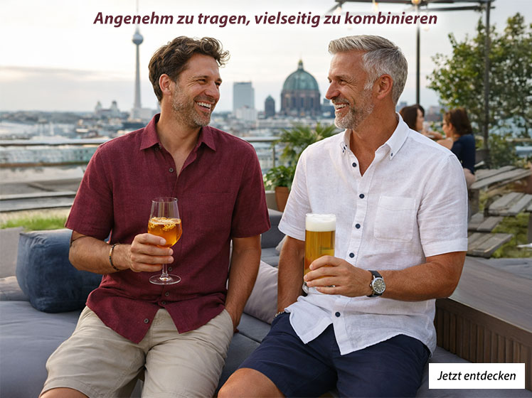 Zeitlose Herrenmode mit Preisvorteil