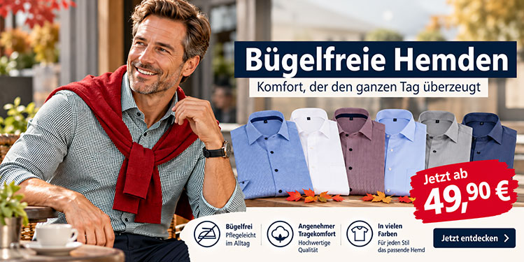 Zeitlose Herrenmode mit Preisvorteil