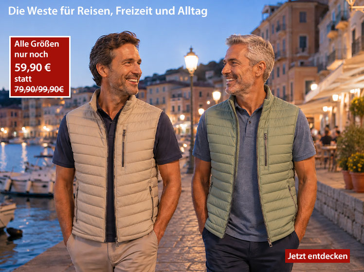 Zeitlose Herrenmode mit Preisvorteil