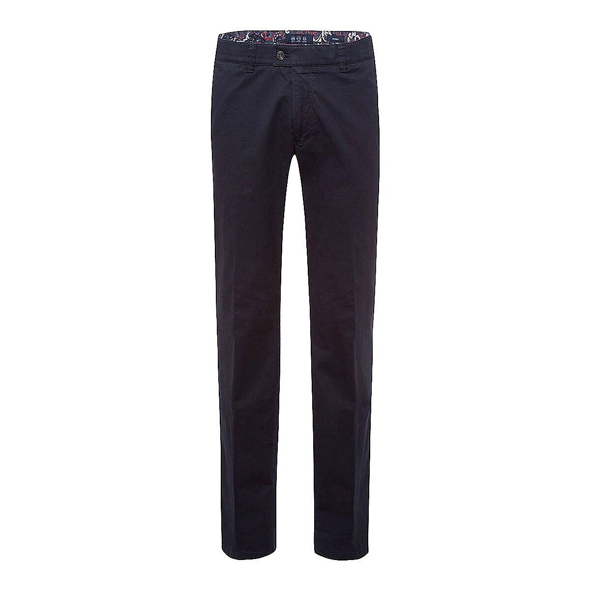Essentials Herren Chino Hose – Knitterfrei, Flat-Front, Klassische Passform, In Übergrößen Erhältlich