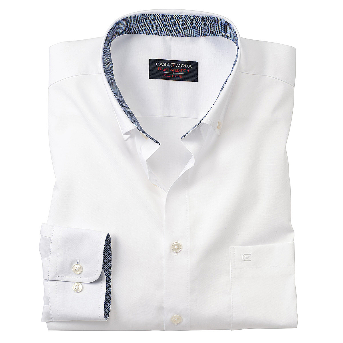 Leinenhemd Herren Bügelfrei - Langarm Business Casual Sommerhemd