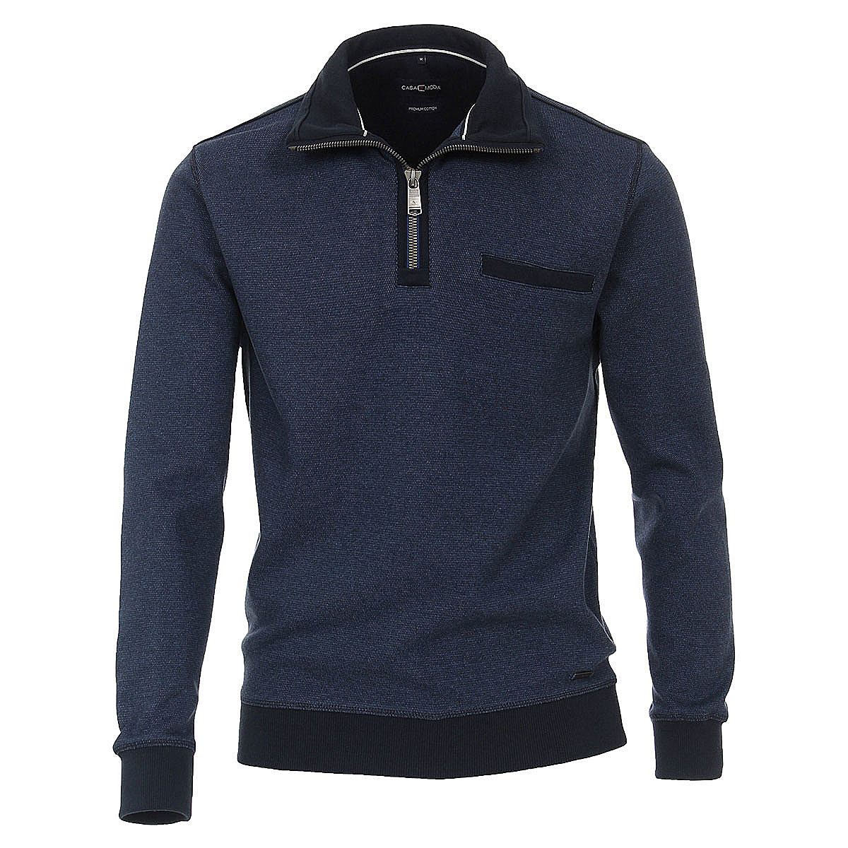 Sweat-shirt Homme Motif Nœud Celtique - Style Viking, Fermeture éclair, Col Montant, Manches Longues