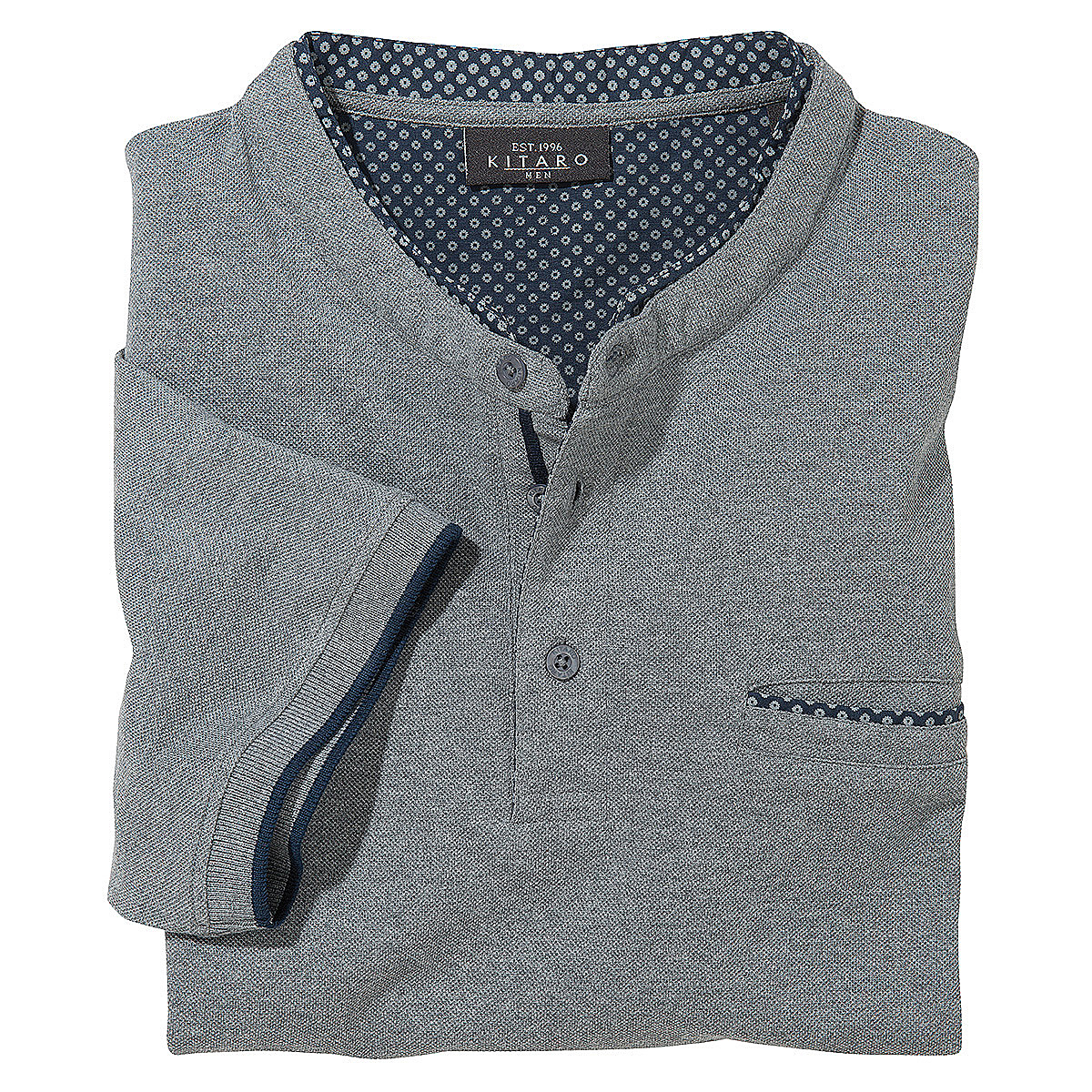 Feetje Jungen Hose AOP Acorn - Gerippte Hose In Grau Melange Für Jungs