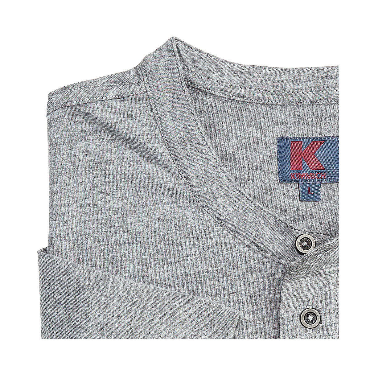herren t shirt mit knopfleiste