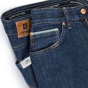 Club of Comfort | 5 Pocket Jeans | Cycle-Denim mit Dyneema-Fasern | Jeansblau