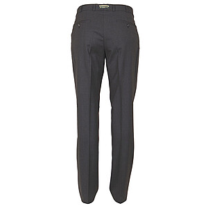 Club of Comfort | Flat Front-Wollhose | Elastischer Komfortbund | Anthrazit