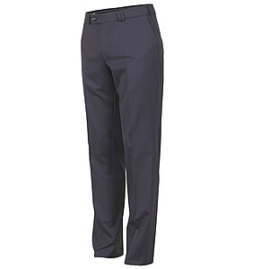 Club of Comfort | Flat Front-Wollhose | Elastischer Komfortbund | Tiefbund Modell | Marine