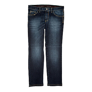 Club of Comfort | Kerniger authentischer Highstretch Denim | 5-pocket Form mit kurzer Leibhhe | Farbe darkblue