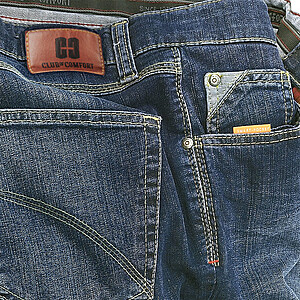 Club of Comfort | Highstretch Denim | 5-pocket Jeans | Kurzleib | Blue