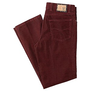 Club of Comfort | Feincord Jeans | five pocket Form | Farbe rot