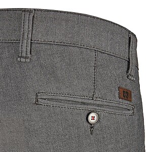 Club of Comfort | High-Stretch Chino-Hose mit ThermoLite | Dunkelgrau