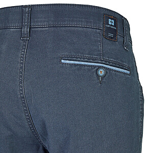 Club of Comfort | Baumwollhose | High-Stretch | Swing-Pocket | Blau