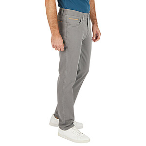 Club of Comfort | Baumwollhose | High-Stretch | Swing-Pocket | Grau