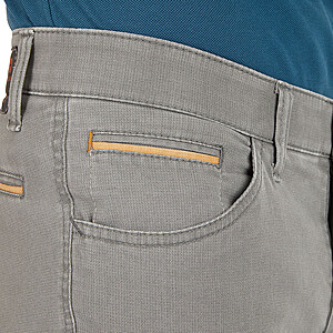 Club of Comfort | Baumwollhose | High-Stretch | Swing-Pocket | Grau