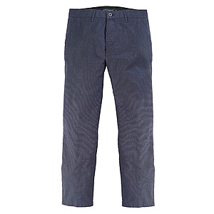 Club of Comfort | Hose Mikro-Struktur im Wool-Look | Blau